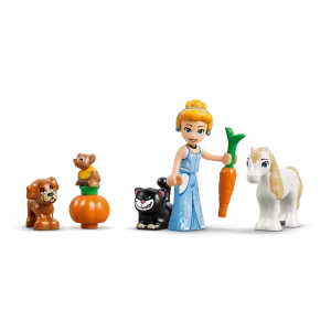 LEGO 43283 Château de Cendrillon et ses amis animaux — où acheter au meilleur tarif sur Planet-Brick (vue détail 2)