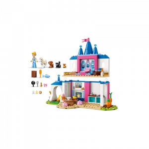 LEGO 43283 Château de Cendrillon et ses amis animaux — comparez les prix sur Planet-Brick (vue détail 4)