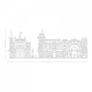 LEGO 43302 Main Street, U.S.A. — comparatif marchands sur Planet-Brick (vue détail 7)