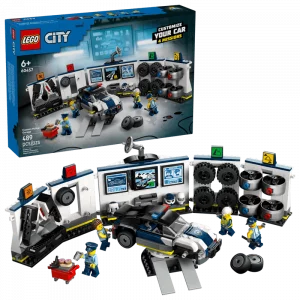 LEGO 60457 Le garage de personnalisation des voitures de police — meilleur prix sur Planet-Brick (visuel principal)