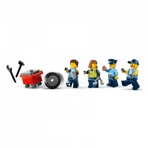 LEGO 60457 Le garage de personnalisation des voitures de police — où acheter au meilleur tarif sur Planet-Brick (vue détail 2)