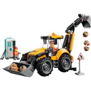 LEGO 60480 Le tractopelle jaune — comparateur de prix sur Planet-Brick (vue détail 1)