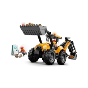 LEGO 60480 Le tractopelle jaune — comparez les prix sur Planet-Brick (vue détail 4)