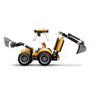 LEGO 60480 Le tractopelle jaune — meilleure offre du moment sur Planet-Brick (vue détail 5)