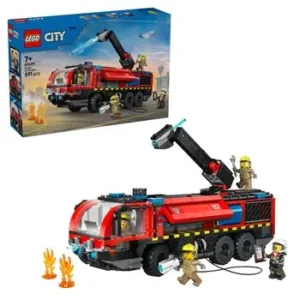 LEGO 60499 Le camion de pompiers de l'aéroport — meilleur prix sur Planet-Brick (visuel principal)