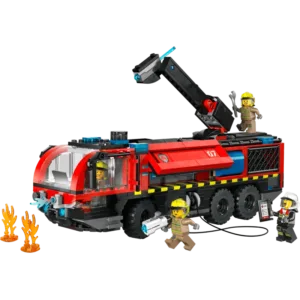 LEGO 60499 Le camion de pompiers de l'aéroport — comparateur de prix sur Planet-Brick (vue détail 1)
