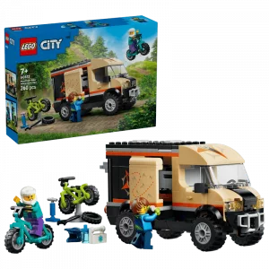 LEGO 60512 Le camping-car d’aventures et ses VTT — meilleur prix sur Planet-Brick (visuel principal)