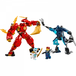 LEGO 71808 Le robot élémentaire du feu de Kai — comparateur de prix sur Planet-Brick (vue détail 1)