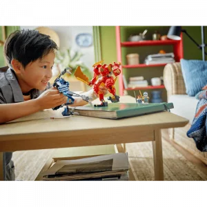 LEGO 71808 Le robot élémentaire du feu de Kai — comparez les prix sur Planet-Brick (vue détail 4)