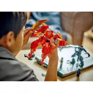 LEGO 71808 Le robot élémentaire du feu de Kai — meilleure offre du moment sur Planet-Brick (vue détail 5)