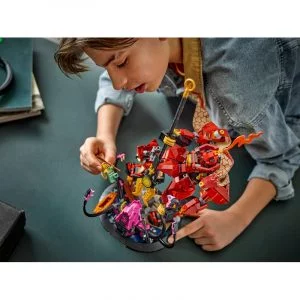 LEGO 71846 Le robot du chevalier de feu — achat malin sur Planet-Brick (vue détail 8)