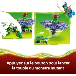 LEGO 71849 Nya contre la toupie du monstre mutant — achat malin sur Planet-Brick (vue détail 8)