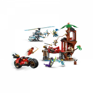 LEGO 71857 La cabane et les véhicules des Ninjas — où acheter au meilleur tarif sur Planet-Brick (vue détail 2)
