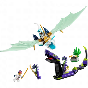 LEGO 71865 Le combat du dragon de glace de Zane — comparateur de prix sur Planet-Brick (vue détail 1)