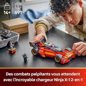 LEGO 71867 Le chargeur Ninja X-1 : 15e anniversaire — achat malin sur Planet-Brick (vue détail 8)