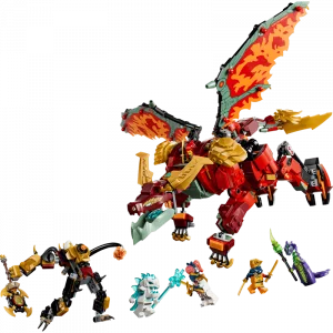 LEGO 71868 Le robot dragon transformable de Braséra — comparateur de prix sur Planet-Brick (vue détail 1)