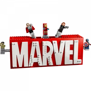 LEGO 76313 Logo MARVEL et ses super-héros — comparateur de prix sur Planet-Brick (vue détail 1)