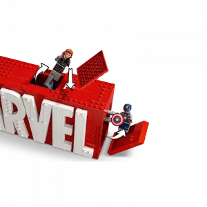LEGO 76313 Logo MARVEL et ses super-héros — bons plans et promos sur Planet-Brick (vue détail 3)