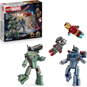 LEGO 76320 Iron Man et War Machine contre les drones de Hammer — meilleur prix sur Planet-Brick (visuel principal)