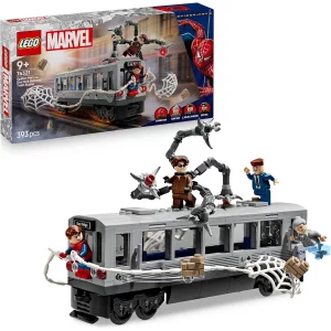LEGO 76321 La scène du train de Spider-Man et Docteur Octopus — meilleur prix sur Planet-Brick (visuel principal)