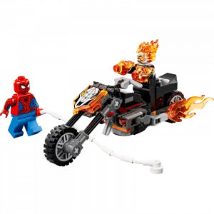 LEGO 76335 Spider-Man et sa moto contre Ghost Rider — comparateur de prix sur Planet-Brick (vue détail 1)