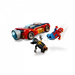 LEGO 76336 Spider-Man et sa voiture contre Wolverine vénomisé — où acheter au meilleur tarif sur Planet-Brick (vue détail 2)