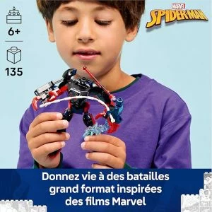 LEGO 76337 Le robot de Miles Morales contre Spider-Man 2099 — comparez les prix sur Planet-Brick (vue détail 4)