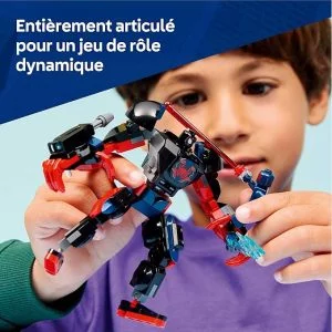 LEGO 76337 Le robot de Miles Morales contre Spider-Man 2099 — prix le plus bas sur Planet-Brick (vue détail 6)