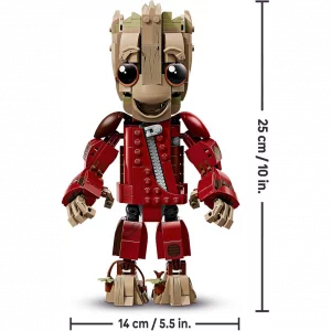 LEGO 76341 Groot en tenue de Ravageur — comparez les prix sur Planet-Brick (vue détail 4)
