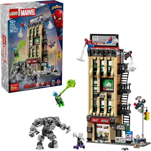 LEGO 76342 Spider-Man contre Mystério : le Daily Bugle — meilleur prix sur Planet-Brick (visuel principal)