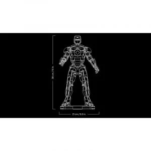 LEGO 76344 Iron Man Mark 3 Édition Collector — meilleure offre du moment sur Planet-Brick (vue détail 5)