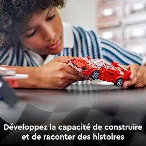 LEGO 76934 Supercar Ferrari F40 — comparez les prix sur Planet-Brick (vue détail 13)
