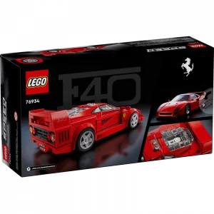 LEGO 76934 Supercar Ferrari F40 — comparatif marchands sur Planet-Brick (vue détail 7)
