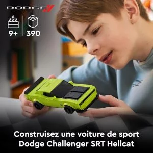 LEGO 77237 Voiture de sport Dodge Challenger SRT Hellcat — comparatif marchands sur Planet-Brick (vue détail 16)