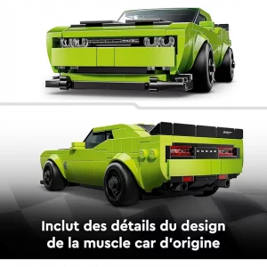 LEGO 77237 Voiture de sport Dodge Challenger SRT Hellcat — achat malin sur Planet-Brick (vue détail 17)