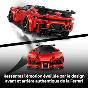 LEGO 77254 Voiture de course Ferrari SF90 XX Stradale — comparatif marchands sur Planet-Brick (vue détail 16)