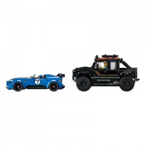 LEGO 77264 La Jaguar Project 7 et le Land Rover Defender — bons plans et promos sur Planet-Brick (vue détail 3)