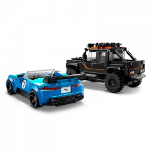LEGO 77264 La Jaguar Project 7 et le Land Rover Defender — meilleure offre du moment sur Planet-Brick (vue détail 5)