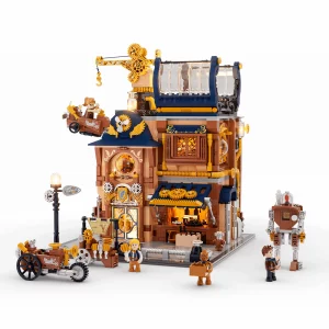 Lumibricks 11015 Steampunk Mechanical Workshop — comparateur de prix sur Planet-Brick (vue détail 1)