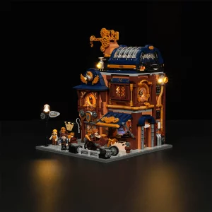 Lumibricks 11015 Steampunk Mechanical Workshop — comparez les prix sur Planet-Brick (vue détail 4)