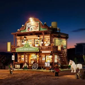 Lumibricks 14014 Old West Inn — comparateur de prix sur Planet-Brick (vue détail 1)