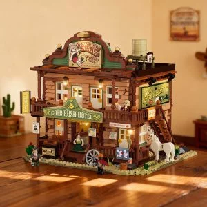Lumibricks 14014 Old West Inn — où acheter au meilleur tarif sur Planet-Brick (vue détail 2)