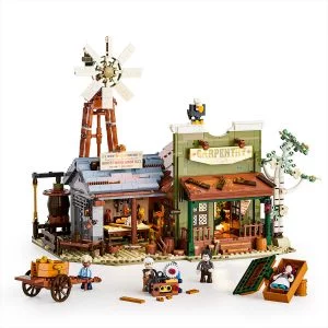 Lumibricks 14015 Western Carpentry Workshop — meilleur prix sur Planet-Brick (visuel principal)