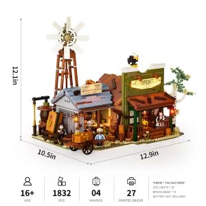 Lumibricks 14015 Western Carpentry Workshop — où acheter au meilleur tarif sur Planet-Brick (vue détail 11)