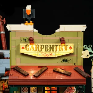Lumibricks 14015 Western Carpentry Workshop — prix le plus bas sur Planet-Brick (vue détail 6)