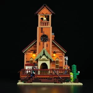 Lumibricks 14016 Wild West Meeting Hall — comparez les prix sur Planet-Brick (vue détail 4)