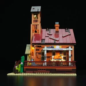 Lumibricks 14016 Wild West Meeting Hall — comparatif marchands sur Planet-Brick (vue détail 7)