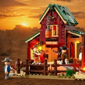 Lumibricks 14017 Wild West Ranch Duel — bons plans et promos sur Planet-Brick (vue détail 3)