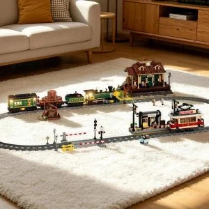 Lumibricks 15006 Train Track Expansion Accessories — comparez les prix sur Planet-Brick (vue détail 4)