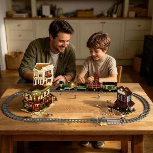 Lumibricks 15006 Train Track Expansion Accessories — comparatif marchands sur Planet-Brick (vue détail 7)